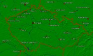 Czech Republic Towns + Borders 800x483